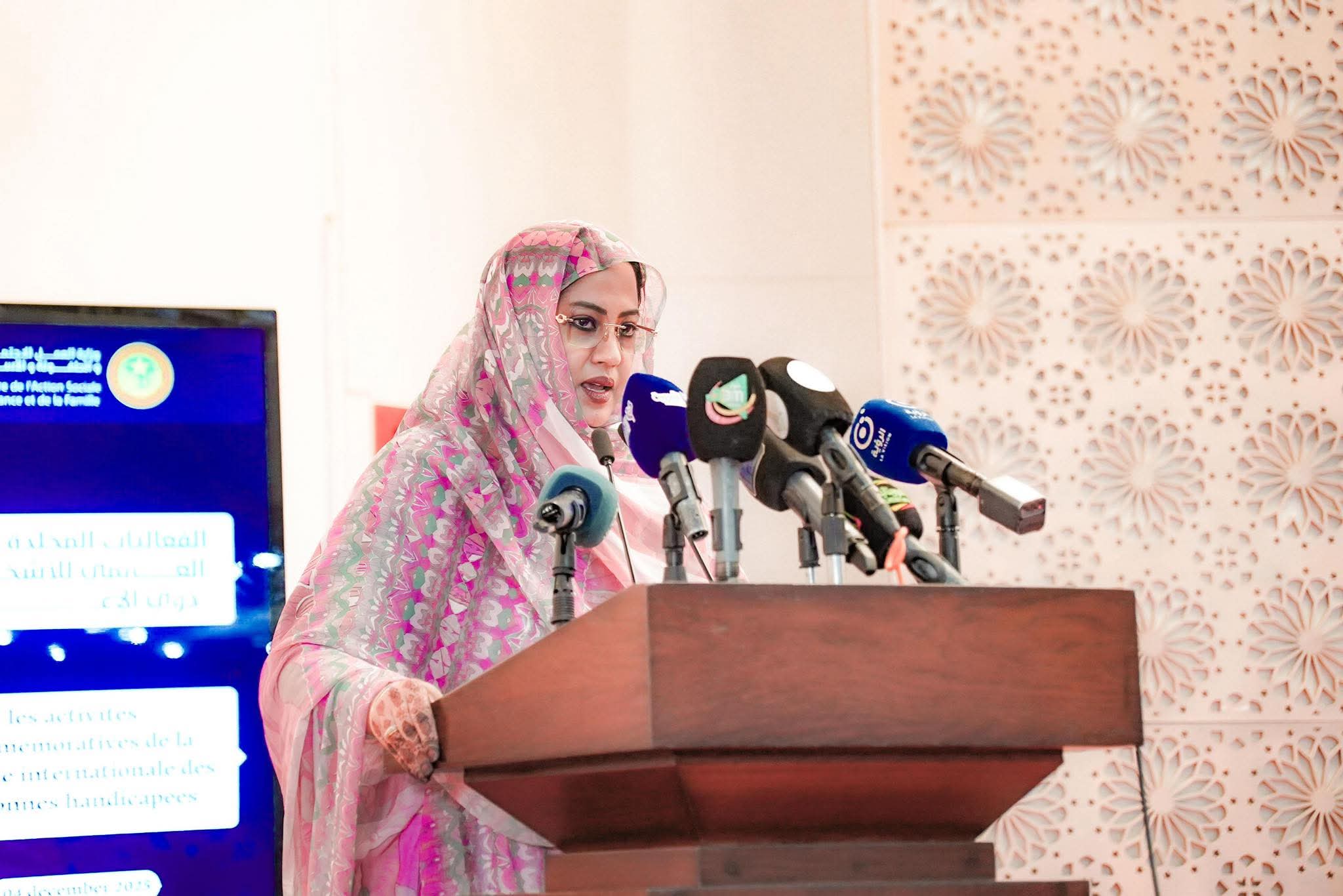 السيدة الأولى تشرف على انطلاق الفعاليات المخلدة لليوم الدولي للأشخاص ذوي الإعاقة